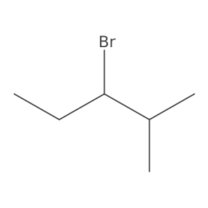 3-Bromo-2-methylpentane Structure