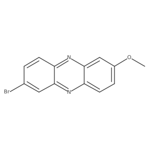 2-Bromo-7-methoxyphenazine Structure