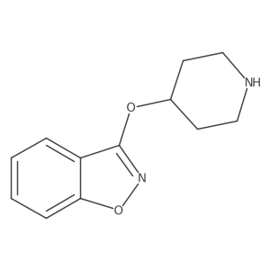 3-(4-Piperidinyloxy)-1,2-benzisoxazole结构式