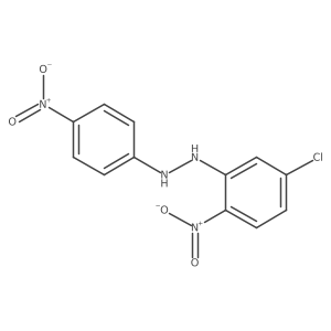 1-(5-Chloro-2-nitrophenyl)-2-(4-nitrophenyl)hydrazine Structure