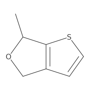 6-Methyl-4,6-dihydrothieno[2,3-c]furan结构式