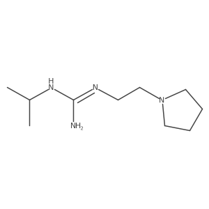 N-(1-Methylethyl)-Na(2)-[2-(1-pyrrolidinyl)ethyl]guanidine Structure