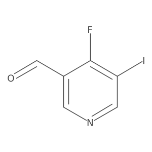 4-Fluoro-5-iodonicotinaldehyde Structure