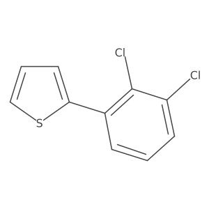 2-(2,3-Dichlorophenyl)thiophene Structure