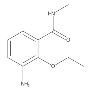3-amino-2-ethoxy-N-methylbenzamide结构式