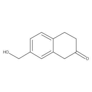7-(Hydroxymethyl)-3,4-dihydronaphthalen-2(1H)-one Structure