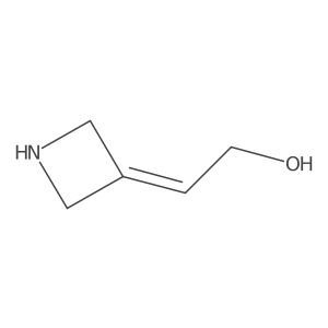 2-(Azetidin-3-ylidene)ethan-1-ol结构式