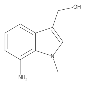 (7-Amino-1-methyl-1H-indol-3-yl)methanol Structure