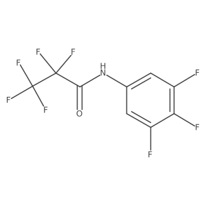 2,2,3,3,3-Pentafluoro-N-(4-fluorophenyl)propenamide Structure