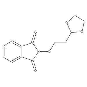 2-[2-(1,3-Dioxolan-2-yl)ethoxy]-1H-isoindole-1,3(2H)-dione结构式
