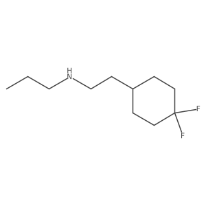 [2-(4,4-Difluorocyclohexyl)ethyl](propyl)amine结构式