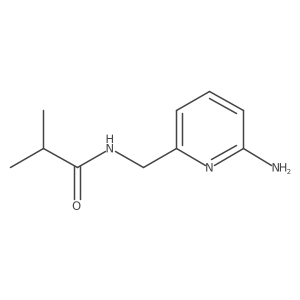 N-[(6-aminopyridin-2-yl)methyl]-2-methylpropanamide Structure