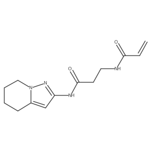 3-(Prop-2-enoylamino)-N-(4,5,6,7-tetrahydropyrazolo[1,5-a]pyridin-2-yl)propanamide Structure