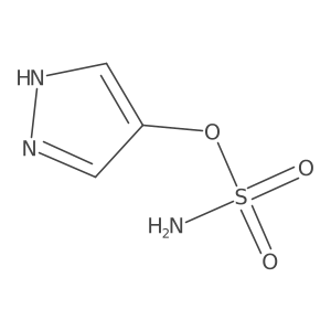 1H-pyrazol-4-yl sulfamate结构式