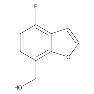 (4-Fluorobenzofuran-7-yl)methanol结构式
