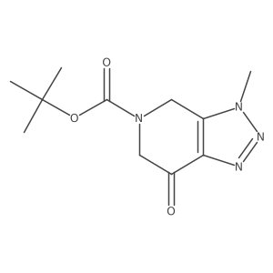 Tert-butyl 3-methyl-7-oxo-4,6-dihydrotriazolo[4,5-c]pyridine-5-carboxylate Structure