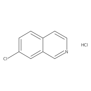 7-Chloroisoquinoline hydrochloride结构式