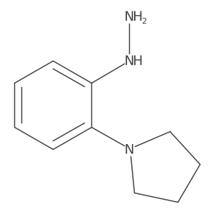 1-(2-Hydrazinylphenyl)pyrrolidine Structure