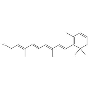 13-cis-3-Dehydroretinol结构式