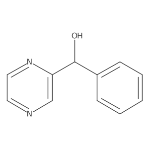 Phenyl(pyrazin-2-yl)methanol结构式