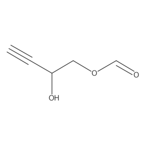 3-Butyne-1,2-diol, 1-formate Structure