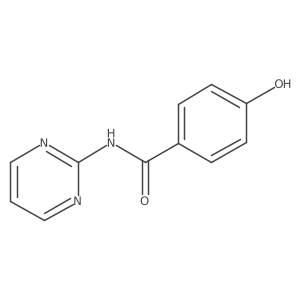 4-hydroxy-N-pyrimidin-2-ylbenzamide结构式