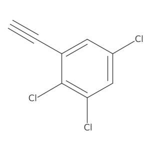1,2,5-Trichloro-3-ethynylbenzene结构式