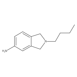 2-butyl-2,3-dihydro-1H-isoindol-5-amine Structure