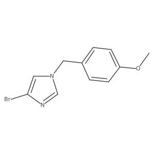 4-bromo-1-(4-methoxybenzyl)-1H-imidazole Structure