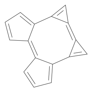 Dicyclopenta[a,c]dicyclopropa[e,g]cyclooctene Structure