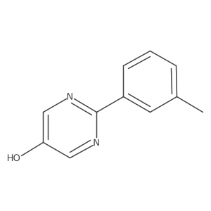 2-m-Tolyl-pyrimidin-5-ol Structure