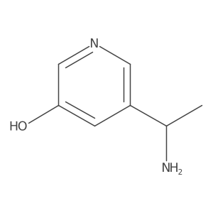 5-(1-Aminoethyl)pyridin-3-ol Structure