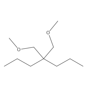 4,4-Bis(methoxymethyl)heptane Structure