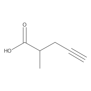(2R)-2-methylpent-4-ynoic Acid结构式
