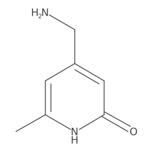 4-(Aminomethyl)-6-methylpyridin-2-OL结构式