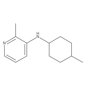 2-Methyl-N-(4-methylcyclohexyl)pyridin-3-amine结构式