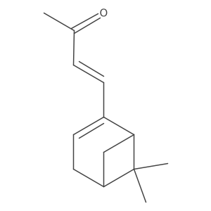 4-{6,6-Dimethylbicyclo[3.1.1]hept-2-en-2-yl}but-3-en-2-one结构式