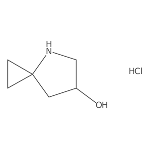 4-Azaspiro[2.4]heptan-6-OL hcl Structure