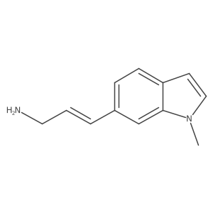 3-(1-methyl-1H-indol-6-yl)prop-2-en-1-amine Structure
