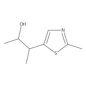 3-(2-Methyl-1,3-thiazol-5-yl)butan-2-ol Structure