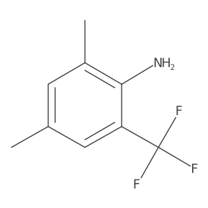 2,4-Dimethyl-6-(trifluoromethyl)aniline Structure