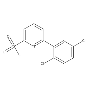 6-(2,5-Dichlorophenyl)pyridine-2-sulfonyl fluoride结构式