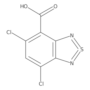 5,7-Dichloro-2lambda4,1,3-benzothiadiazole-4-carboxylic acid Structure