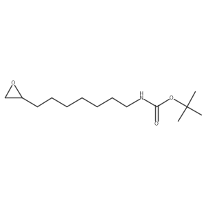 tert-butyl N-[7-(oxiran-2-yl)heptyl]carbamate Structure