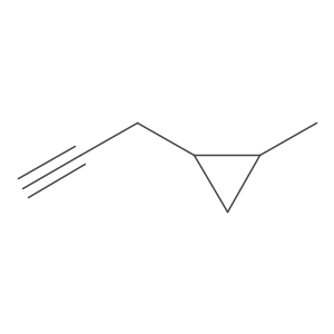 1-Methyl-2-(prop-2-yn-1-yl)cyclopropane结构式