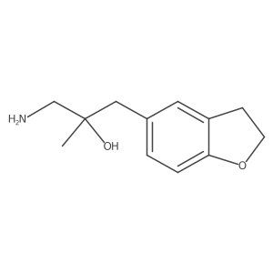 1-Amino-3-(2,3-dihydro-1-benzofuran-5-yl)-2-methylpropan-2-ol Structure