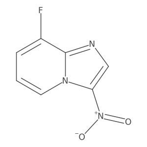 3-Nitro-8-fluoroimidazo[1,2-a]pyridine Structure