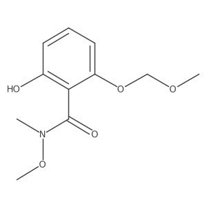 2-hydroxy-N-methoxy-6-(methoxymethoxy)-N-methylbenzamide结构式