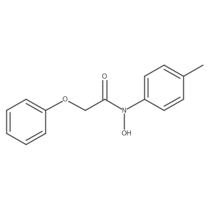 N-Hydroxy-N-(4-methylphenyl)-2-phenoxyacetamide Structure