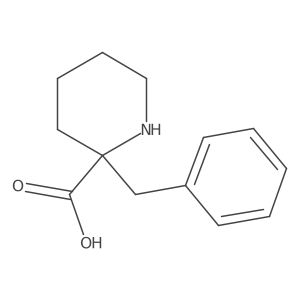 2-Piperidinecarboxylic acid,2-(phenylmethyl)-结构式